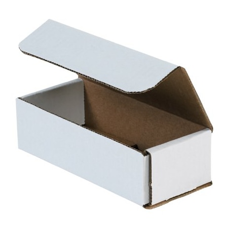Bsc Preferred 7 x 3 x 2'' White Corrugated Mailers, 50PK BUY00027475